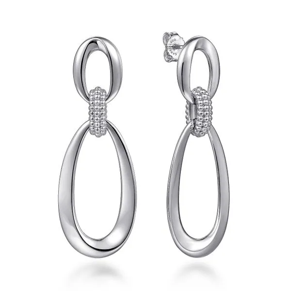 925 Sterling Silver Bujukan Drop Stud Earrings Koerbers Fine Jewelry Inc New Albany, IN