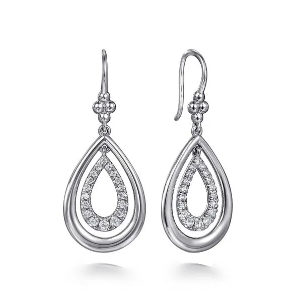 Sterling Silver White Sapphire Earrings Koerbers Fine Jewelry Inc New Albany, IN