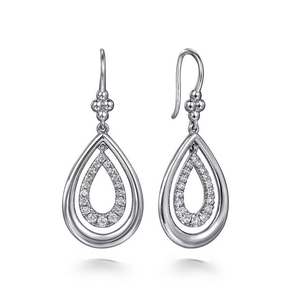Sterling Silver White Sapphire Earrings Koerbers Fine Jewelry Inc New Albany, IN