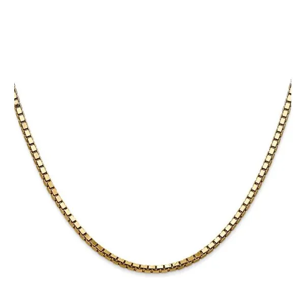14K Yellow Gold Gent's Box Chain Koerbers Fine Jewelry Inc New Albany, IN