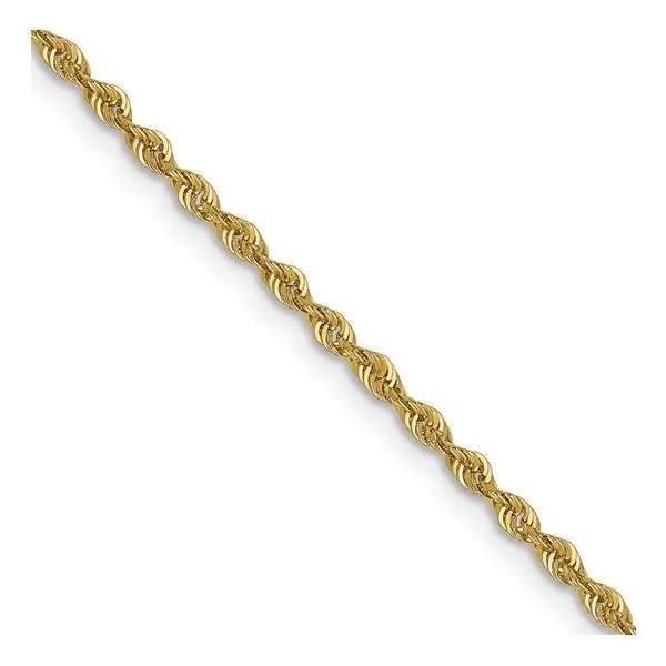 10K Yellow Gold Solid Rope Gent's Chain Image 2 Koerbers Fine Jewelry Inc New Albany, IN
