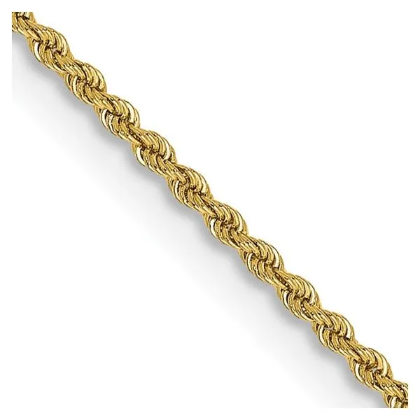 14K Regular Rope Chain 22