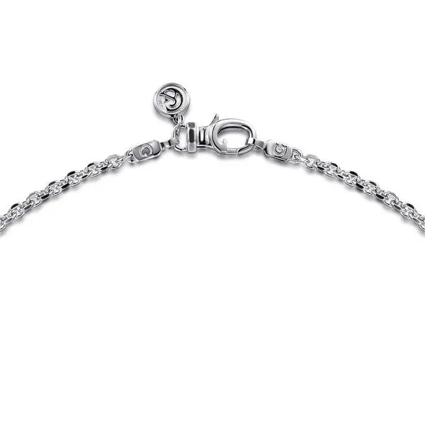 925 Sterling Silver Mens Link Chain Necklace 22