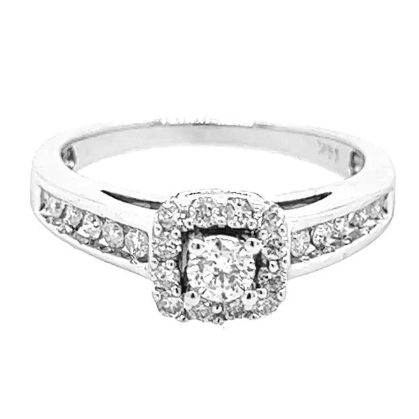Estate 14K White Gold Diamond Promise Ring Koerbers Fine Jewelry Inc New Albany, IN