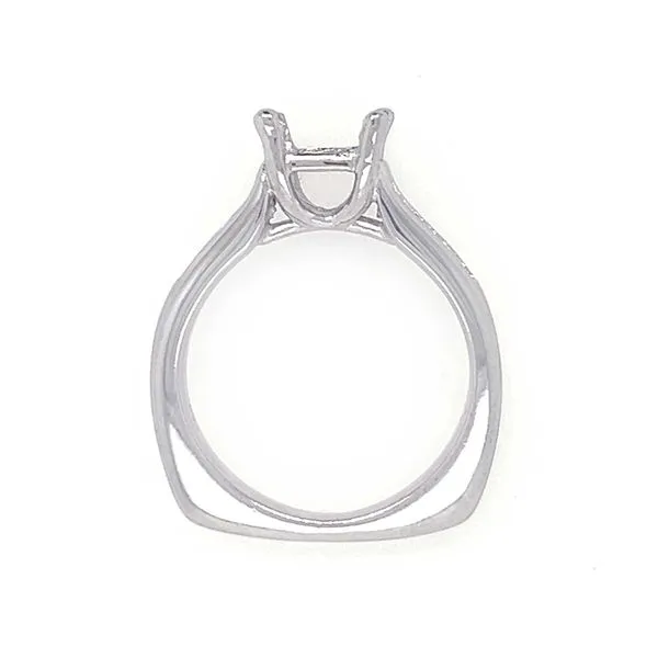 Estate 14K White Gold Diamond Semi Mount Image 2 Koerbers Fine Jewelry Inc New Albany, IN