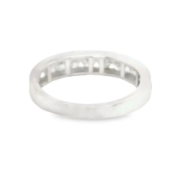 Estate 14K White Gold Channel Set Wedding Band Image 3 Koerbers Fine Jewelry Inc New Albany, IN