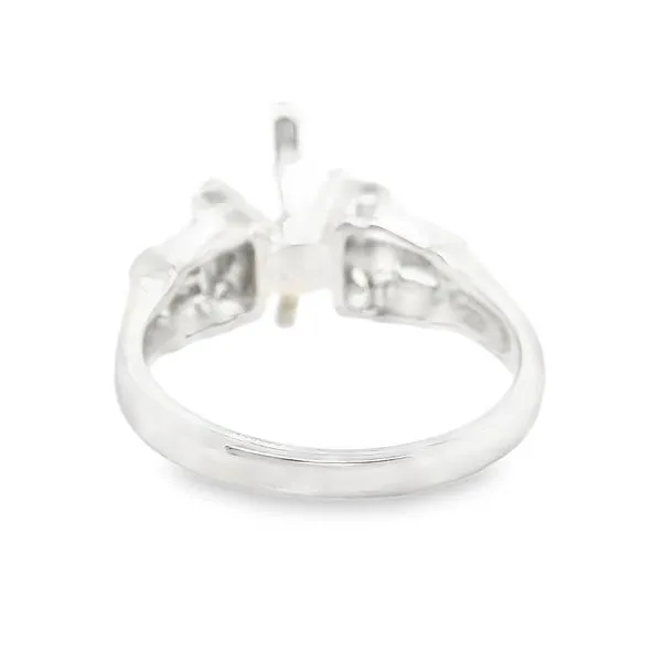 Estate 14K White Gold Diamond Engagement Ring Image 3 Koerbers Fine Jewelry Inc New Albany, IN