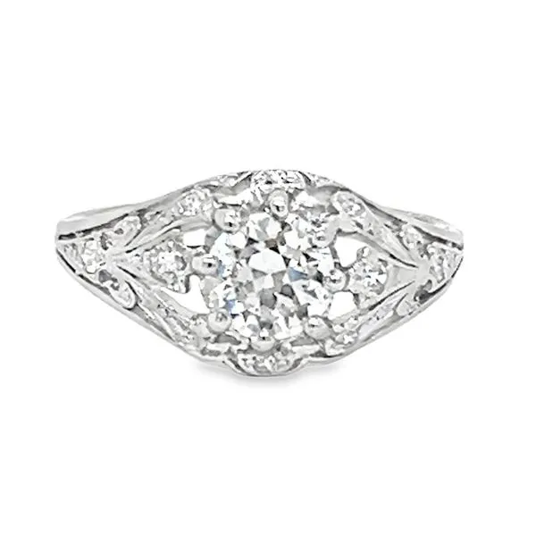 Estate Platinum Vintage Diamond Engagement Ring Koerbers Fine Jewelry Inc New Albany, IN