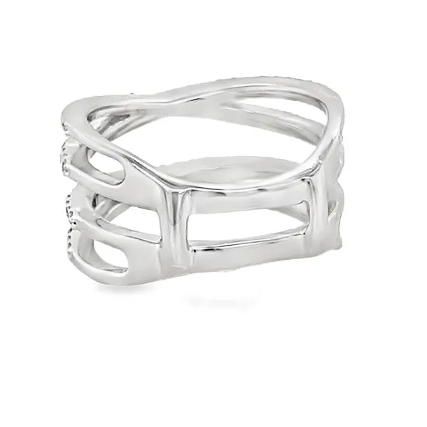 Estate 14K White Gold Diamond Wrap Image 3 Koerbers Fine Jewelry Inc New Albany, IN