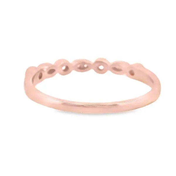 Estate 14K Rose Gold Diamond Band Image 3 Koerbers Fine Jewelry Inc New Albany, IN