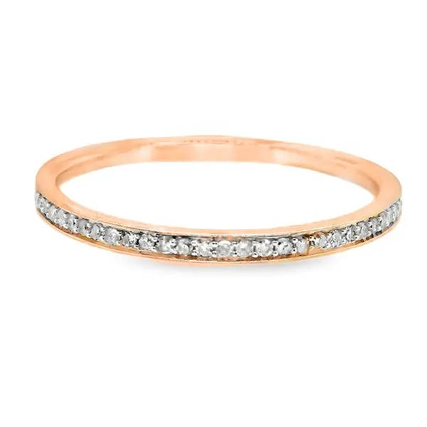 Estate 14K Rose Gold Diamond Pave Band Koerbers Fine Jewelry Inc New Albany, IN