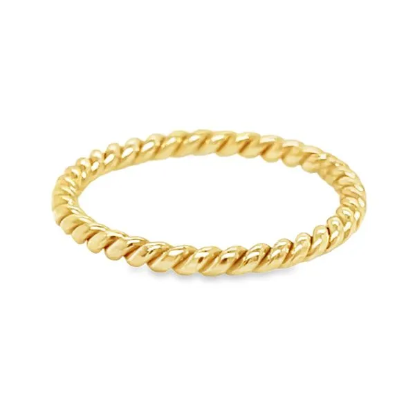 Estate 18K Yellow Gold Single Rope Wedding Koerbers Fine Jewelry Inc New Albany, IN
