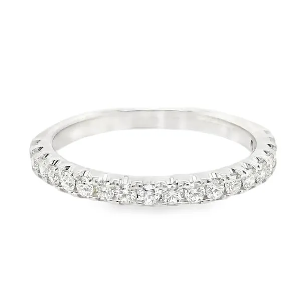 Estate 14 White Gold Diamond Wedding Band Koerbers Fine Jewelry Inc New Albany, IN