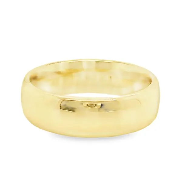 Estate 10K Yellow Gold Gents Comfort Fit Wedding Band Koerbers Fine Jewelry Inc New Albany, IN