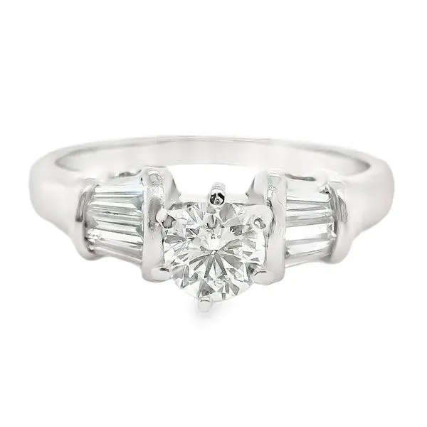 Estate Platinum Diamond Engagement Ring Koerbers Fine Jewelry Inc New Albany, IN