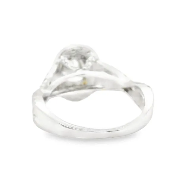 Estate 14K White Gold Diamond Engagement Ring Image 3 Koerbers Fine Jewelry Inc New Albany, IN