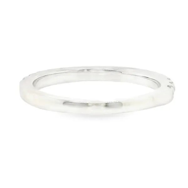 14K White Gold Diamond Wedding Band Image 3 Koerbers Fine Jewelry Inc New Albany, IN