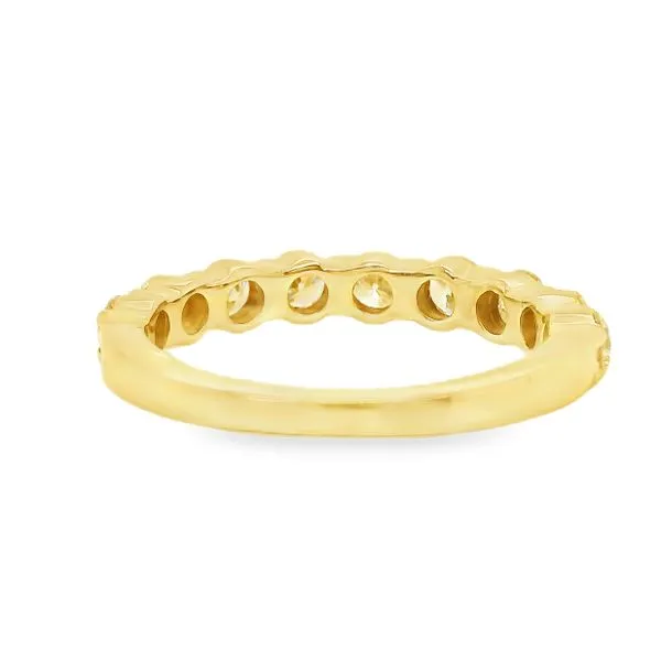 Estate 14K Yellow Gold Diamond Wedding Band Image 3 Koerbers Fine Jewelry Inc New Albany, IN
