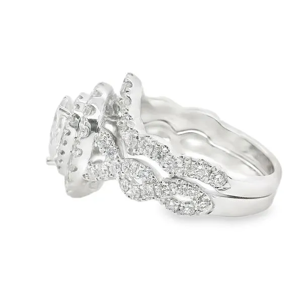 Estate 14K White Gold 