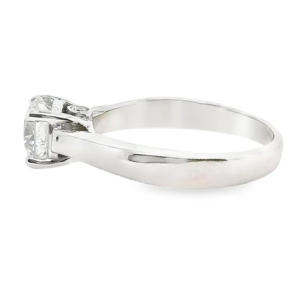 Estate 14K White Gold Diamond Engagement Ring Image 2 Koerbers Fine Jewelry Inc New Albany, IN