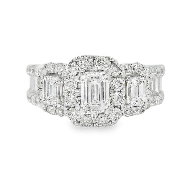 Estate 14K White Gold Engagement Ring Koerbers Fine Jewelry Inc New Albany, IN