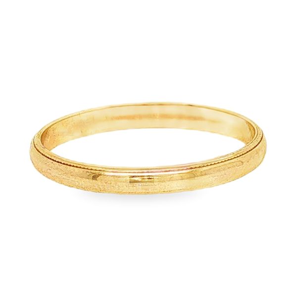 Estate 14K Yellow Gold Plain Band Koerbers Fine Jewelry Inc New Albany, IN