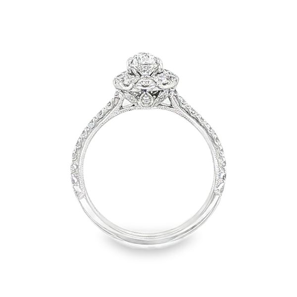 Estate 14K White Gold Neil Lane Diamond Engagement Ring Image 3 Koerbers Fine Jewelry Inc New Albany, IN