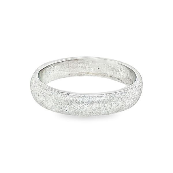 14K White Gold Wedding Band Koerbers Fine Jewelry Inc New Albany, IN