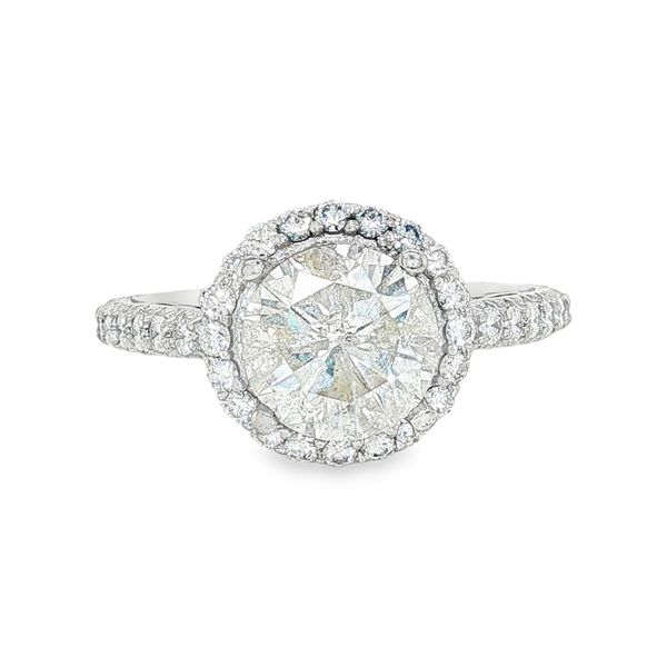 Estate 14K White Gold Diamond Engagement Ring Koerbers Fine Jewelry Inc New Albany, IN