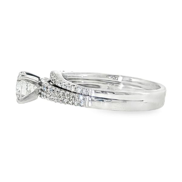Estate 14K White Gold Diamond Engagement Ring Image 2 Koerbers Fine Jewelry Inc New Albany, IN