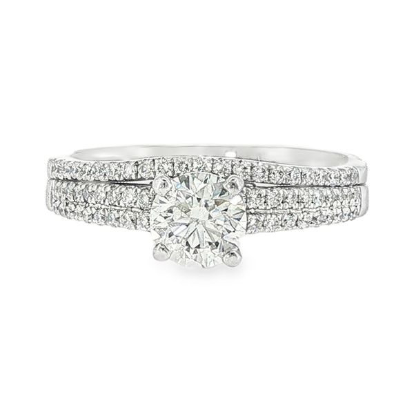 Estate 14K White Gold Diamond Engagement Ring Koerbers Fine Jewelry Inc New Albany, IN