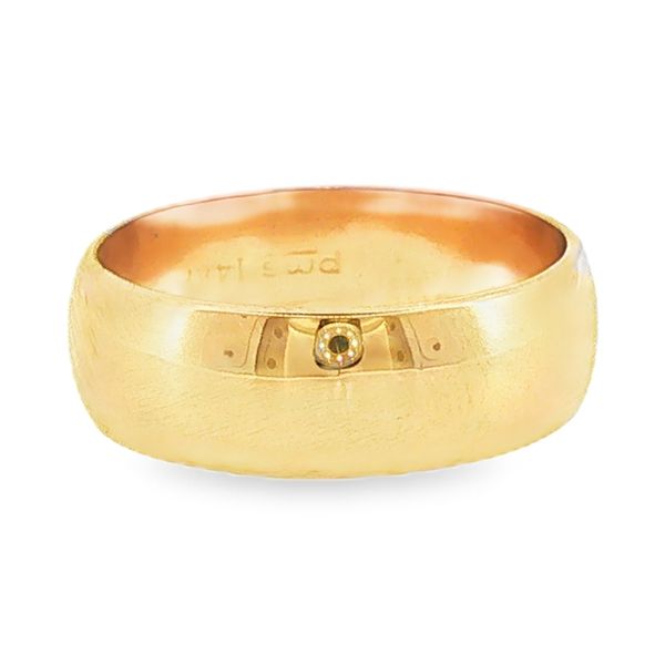 Estate 14K Yellow Gold Plain Band Koerbers Fine Jewelry Inc New Albany, IN