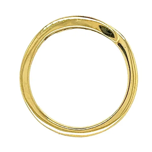 Estate 14K Yellow Gold 4 Stone Bypass Ring Image 2 Koerbers Fine Jewelry Inc New Albany, IN