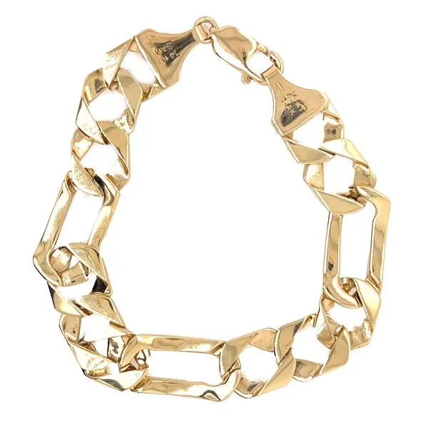 Estate 14K Yellow Gold Link Bracelet Koerbers Fine Jewelry Inc New Albany, IN