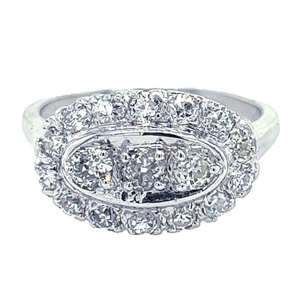 Estate 14K White Gold Diamond Fashion Ring Koerbers Fine Jewelry Inc New Albany, IN