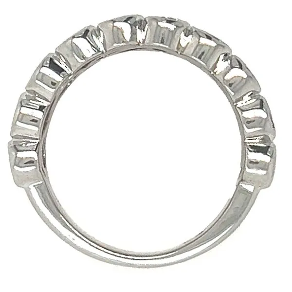 Estate 14K White Gold Bezel Set Fashion Ring Image 2 Koerbers Fine Jewelry Inc New Albany, IN