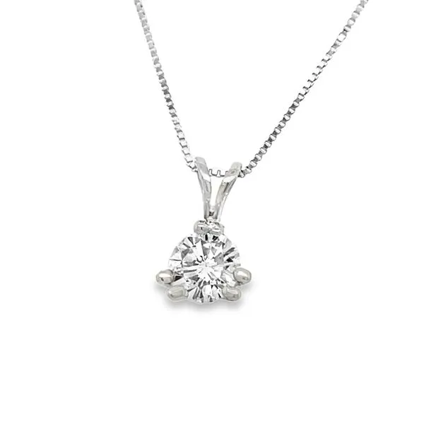 Estate 14K White Gold Diamond Pendant Koerbers Fine Jewelry Inc New Albany, IN