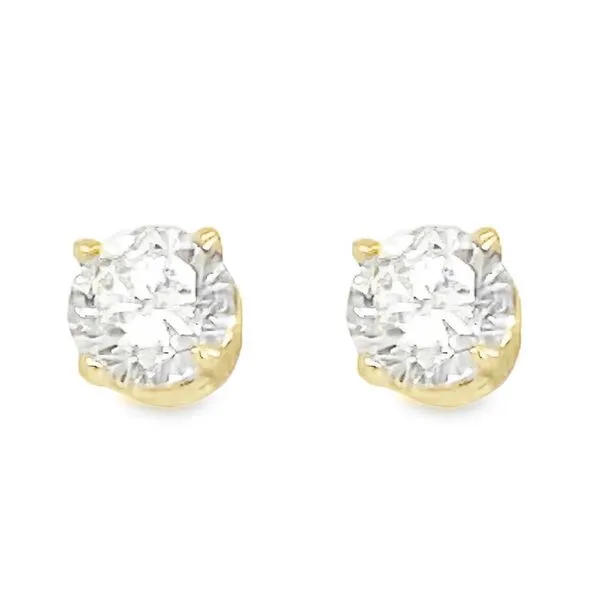 14K Yellow Gold Diamond Studs Earring  1.60 CTW Koerbers Fine Jewelry Inc New Albany, IN
