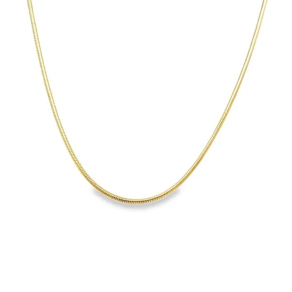 Estate 14K Yellow Gold Snake Chain 18