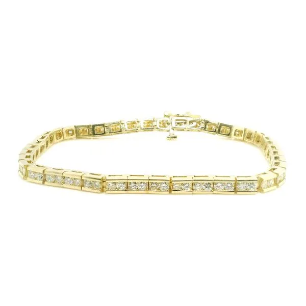 Estate 14K Yellow Gold Diamond Bracelet Koerbers Fine Jewelry Inc New Albany, IN