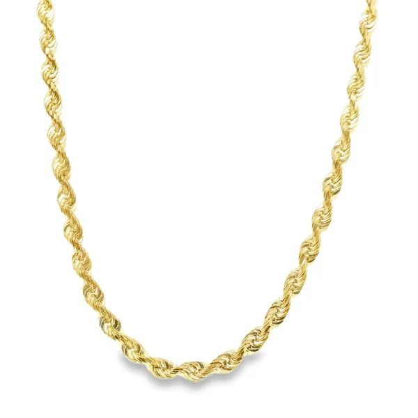 Estate 14K Yellow Gold Solid Rope Chain Koerbers Fine Jewelry Inc New Albany, IN