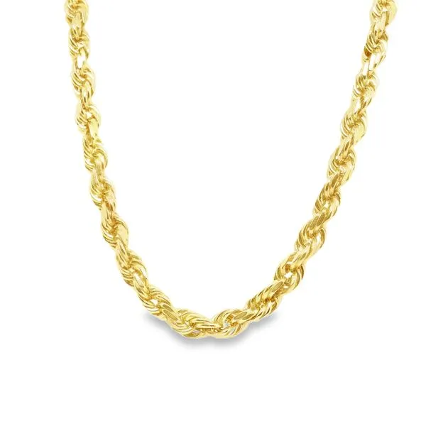 Estate 14K Yellow Gold Solid Rope Chain Koerbers Fine Jewelry Inc New Albany, IN