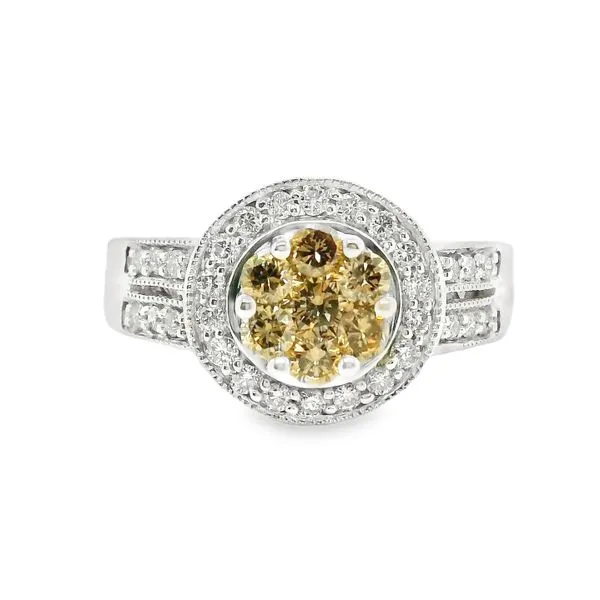 14K Chocolate and White Diamond Fashion Ring Koerbers Fine Jewelry Inc New Albany, IN
