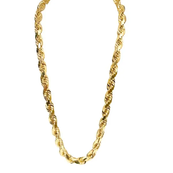 Estate 10K Diamond Cut Rope Chain Koerbers Fine Jewelry Inc New Albany, IN