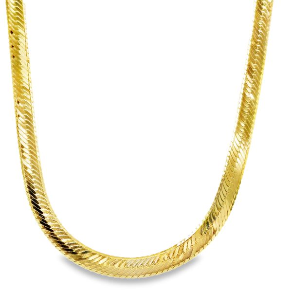 Estate 14K Yellow Gold Herringbone Chain Koerbers Fine Jewelry Inc New Albany, IN