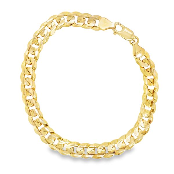 Estate 10K Yellow Gold Curb Chain Bracelet Koerbers Fine Jewelry Inc New Albany, IN