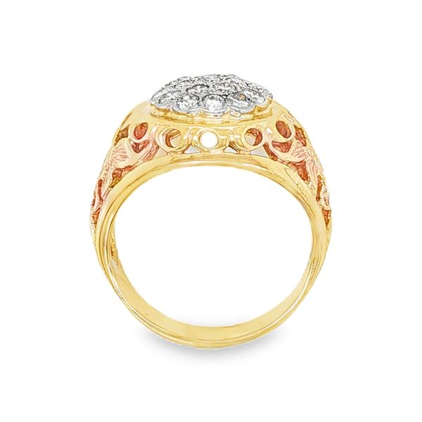 Estate Gent's 14K Yellow Gold Fashion Ring Image 3 Koerbers Fine Jewelry Inc New Albany, IN