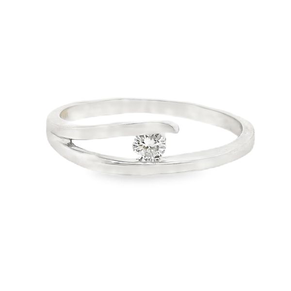 Estate 14K White Gold Diamond Promise Ring 0.07 CTs Koerbers Fine Jewelry Inc New Albany, IN