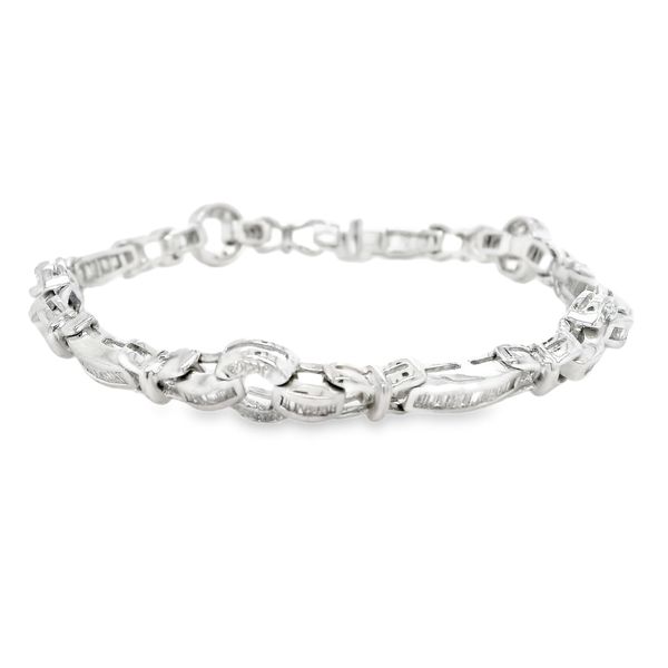 Estate 18K White Gold Diamond Bracelet Koerbers Fine Jewelry Inc New Albany, IN
