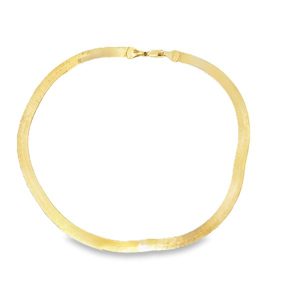 Estate 10K Yellow Gold Herringbone Chain Koerbers Fine Jewelry Inc New Albany, IN